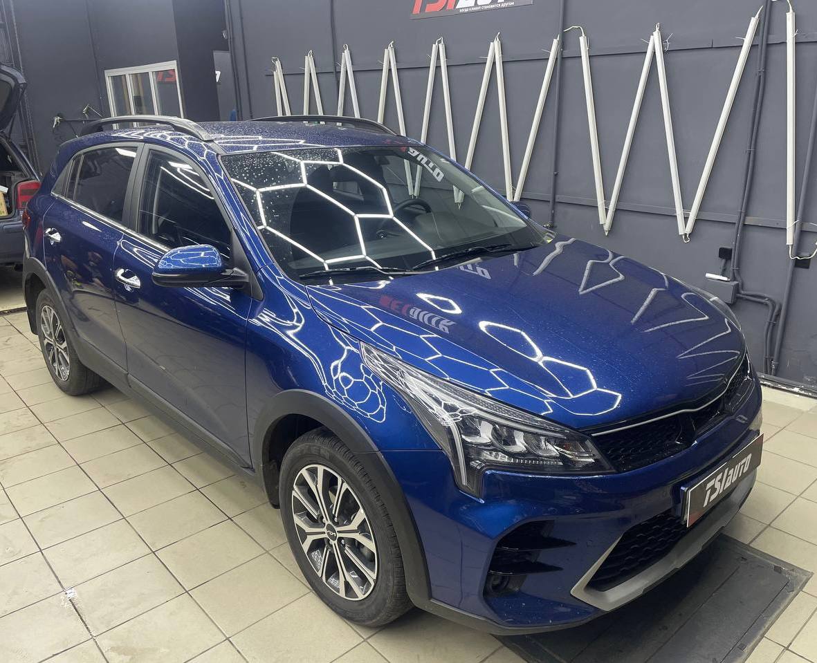 Полная шумоизоляция Kia Rio с арками в Москве