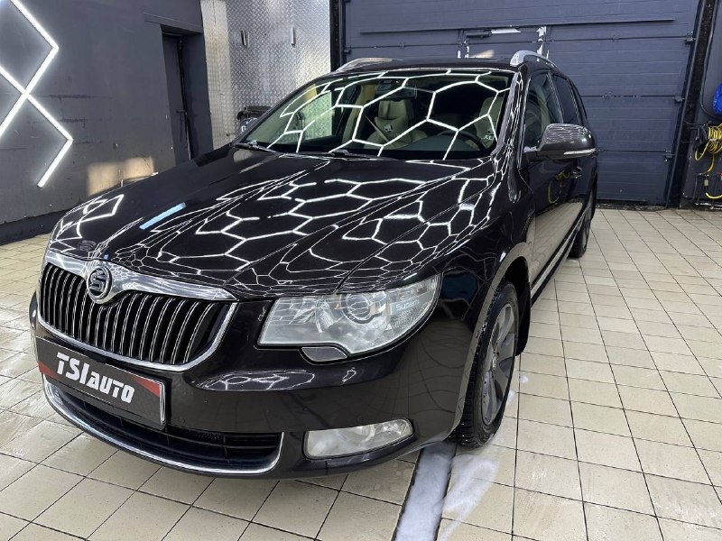 Химчистка салона Skoda Superb в Москве
