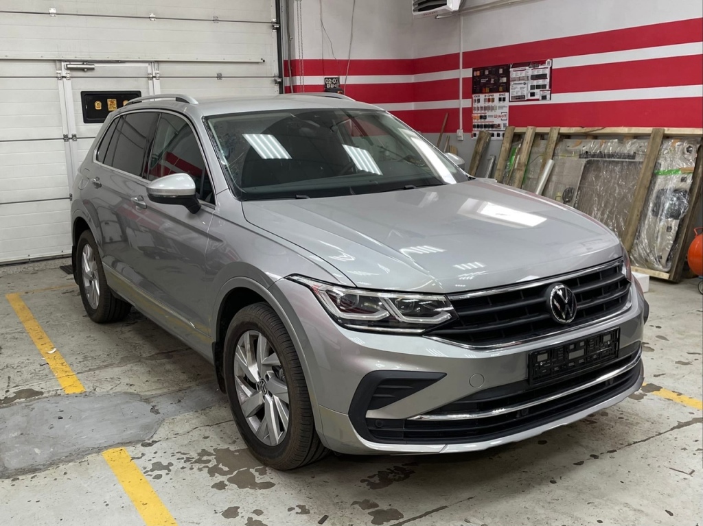 Tiguan 2 нанесение защитной пленки