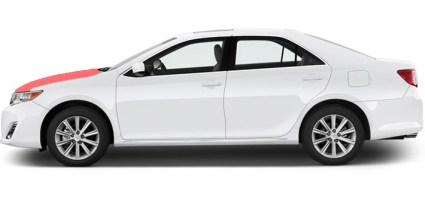 Комплект шумоизоляции капота для D-E класса купить в Москве